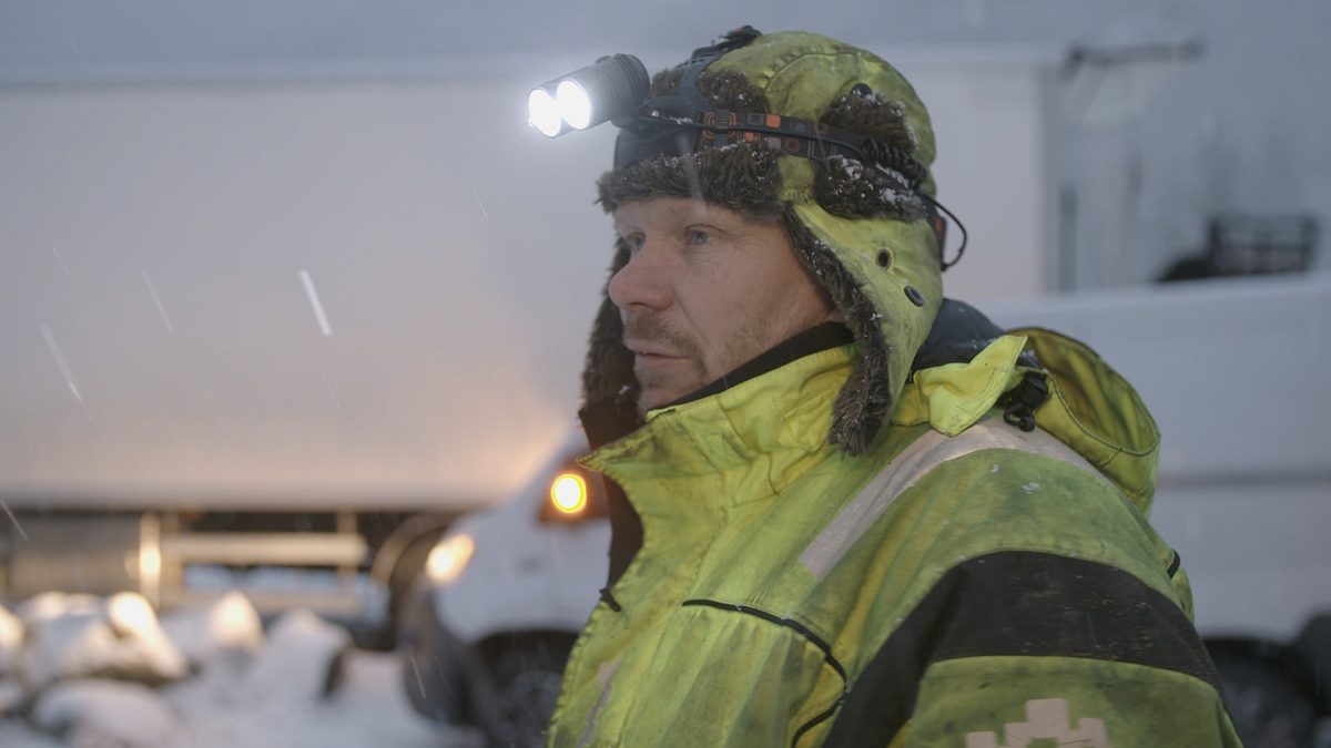 ice road rescue - extremrettung in norwegen