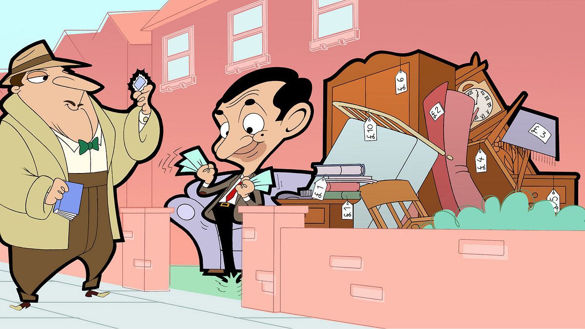 mr. bean - die cartoon-serie