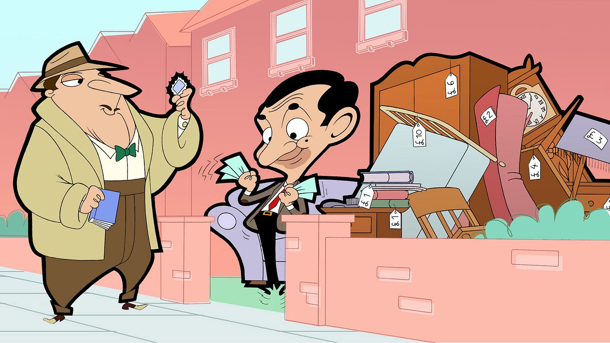 mr. bean - die cartoon-serie