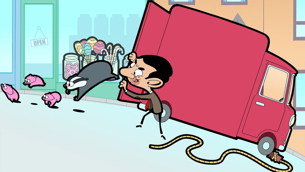 mr. bean - die cartoon-serie