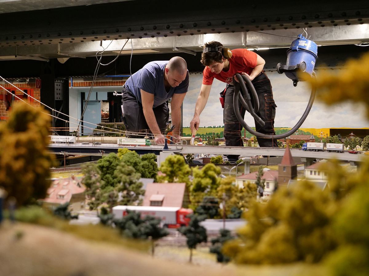 Die Modellbauer - Das Miniatur-Wunderland die modellbauer - das miniatur-wunderland