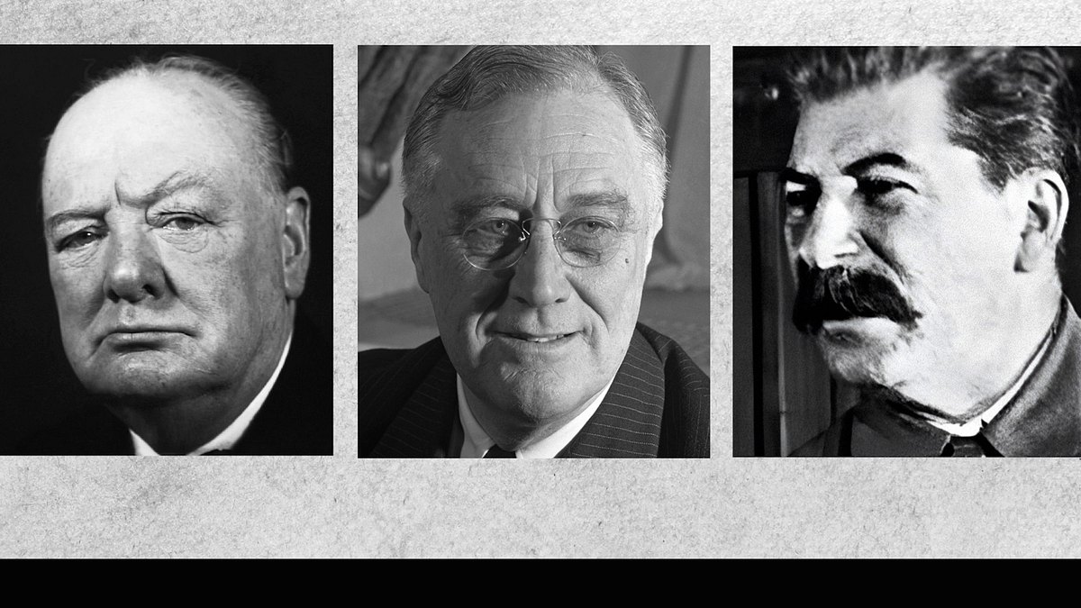 churchill, roosevelt & stalin: der weg nach jalta
