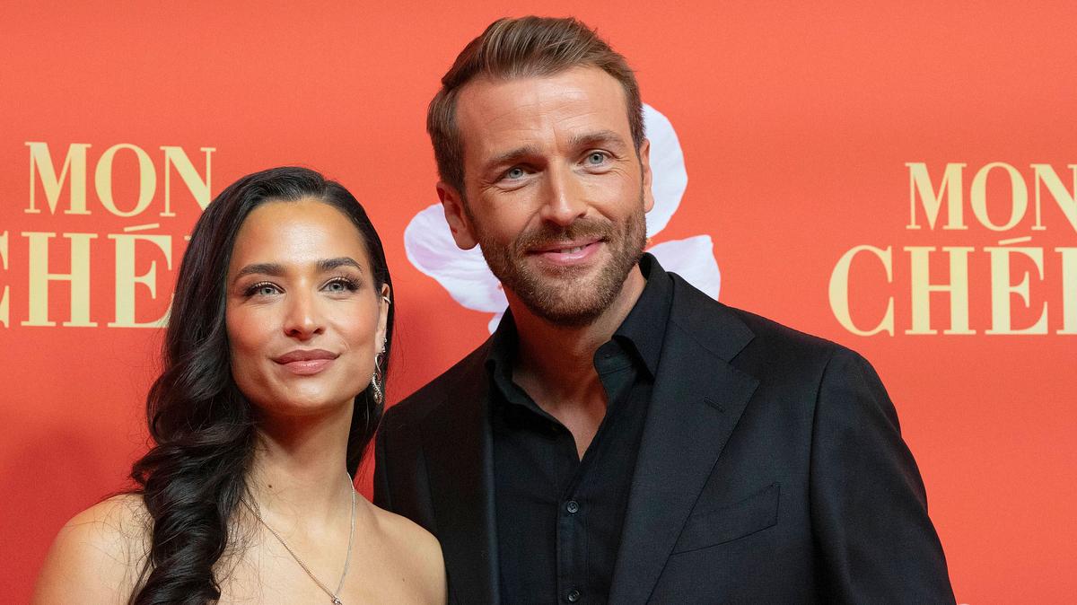 Amira Aly und Christian Düren beim Mon Cheri Barbara Tag 2024 zu Gunsten der MaLisa Stiftung