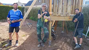 Claus, Ralf und Gunnar am arbeiten. - Foto: RTL / Tokee Bros. Claus, Ralf und Gunnar am arbeiten. - Foto: RTL / Tokee Bros.