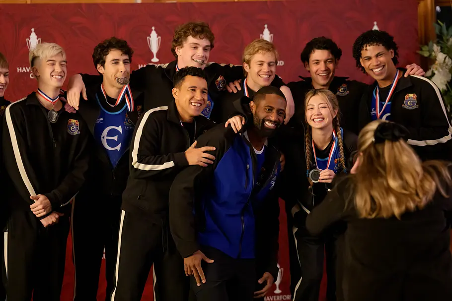 Szenenbild aus Crew Girl auf Netflix.