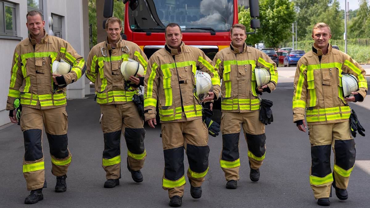 112: feuerwehr im einsatz