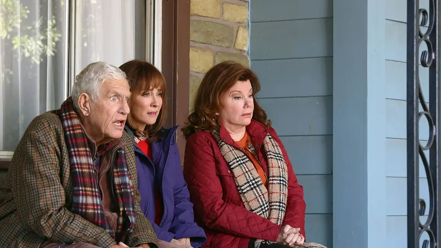 the middle