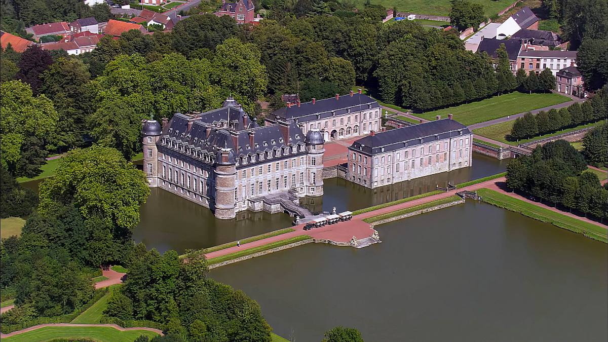luxemburg und belgien von oben