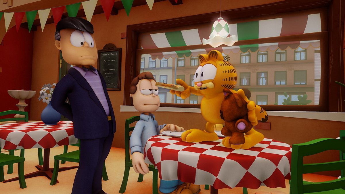 the garfield show
