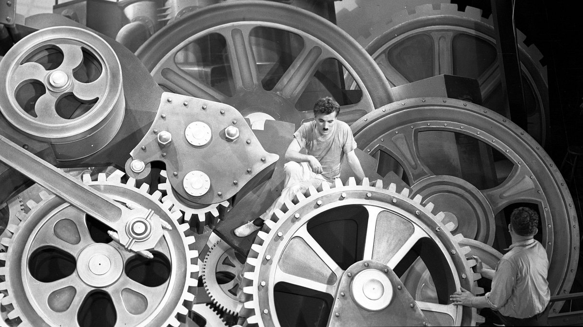 chaplins moderne zeiten - der abschied vom stummfilm