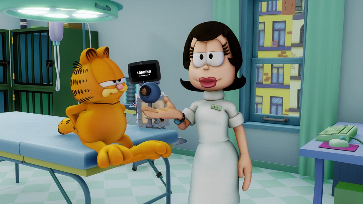 the garfield show