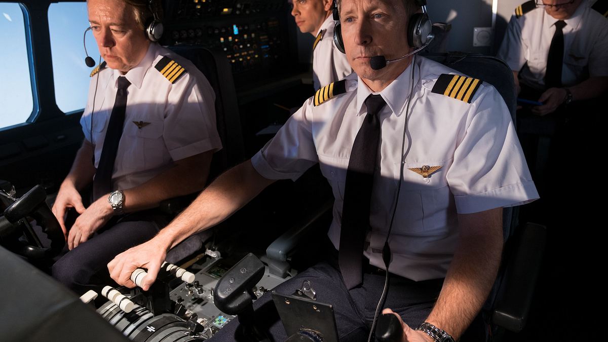 mayday - alarm im cockpit
