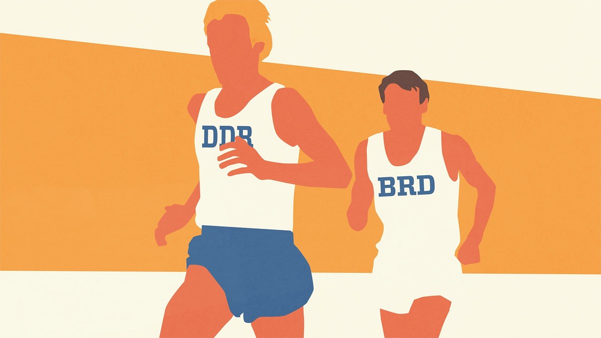 das deutschland-duell - brd gegen ddr