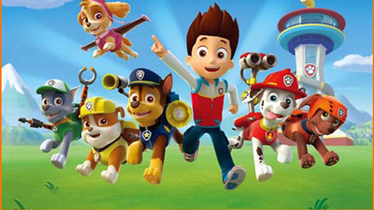 paw patrol: mighty pups