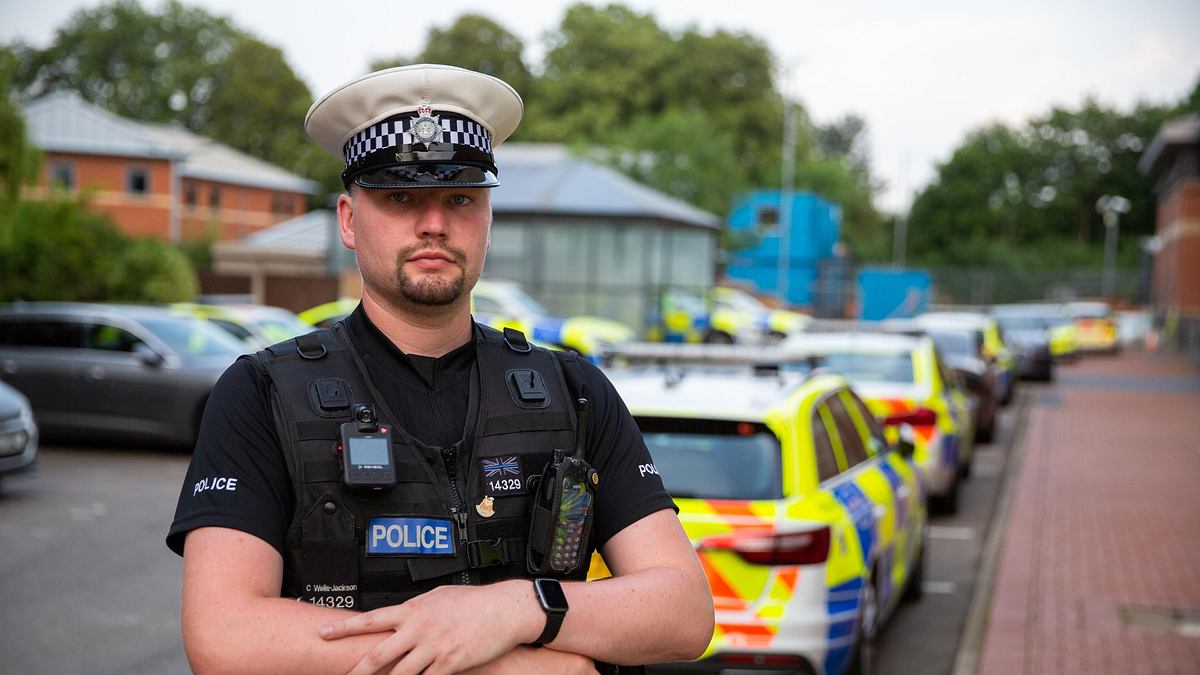 englands straßen-cops