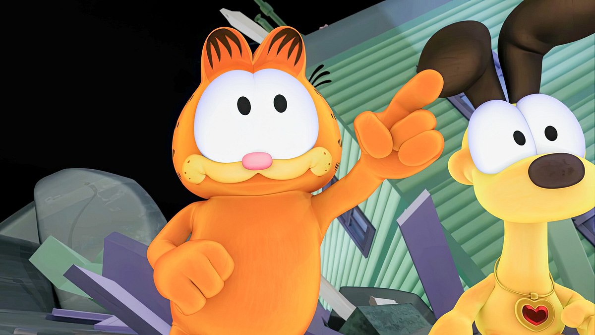 the garfield show