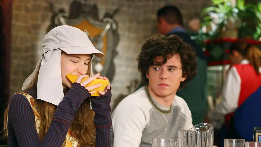 the middle