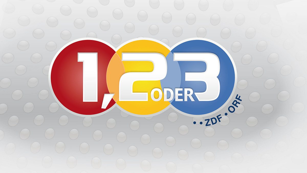 1, 2 oder 3