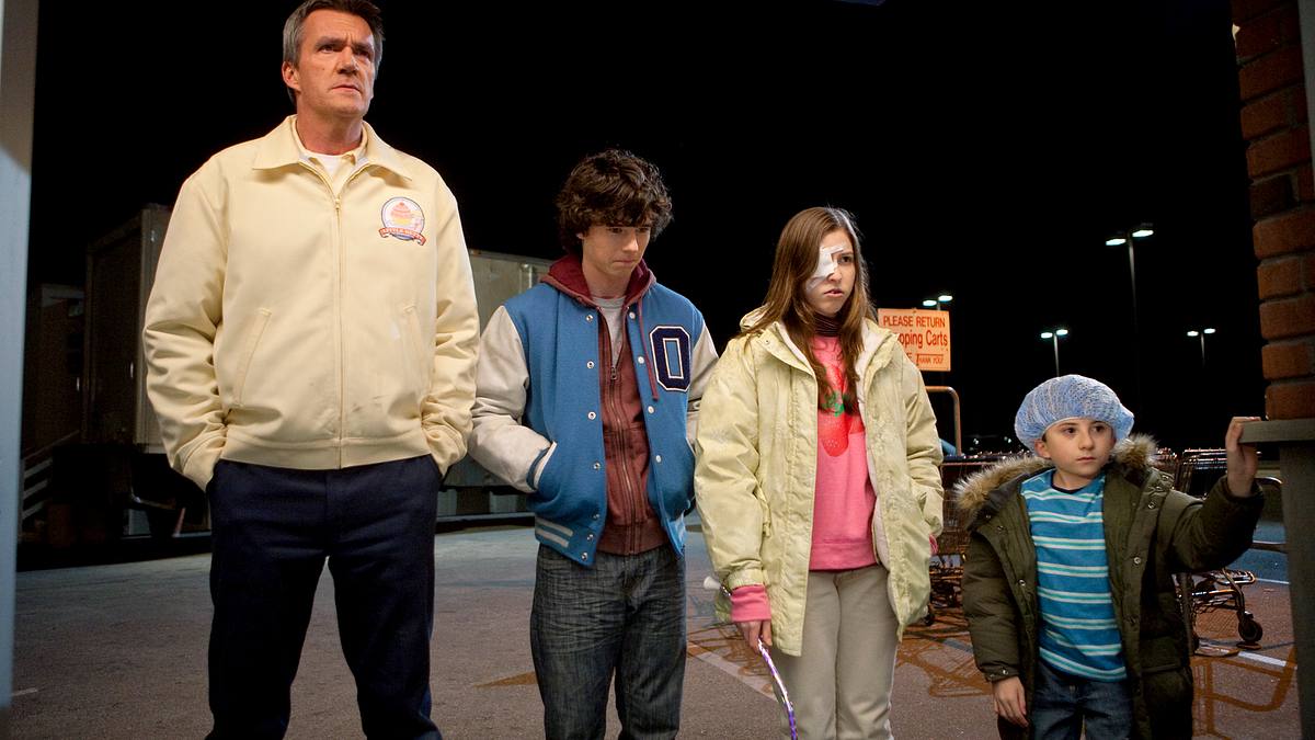 the middle
