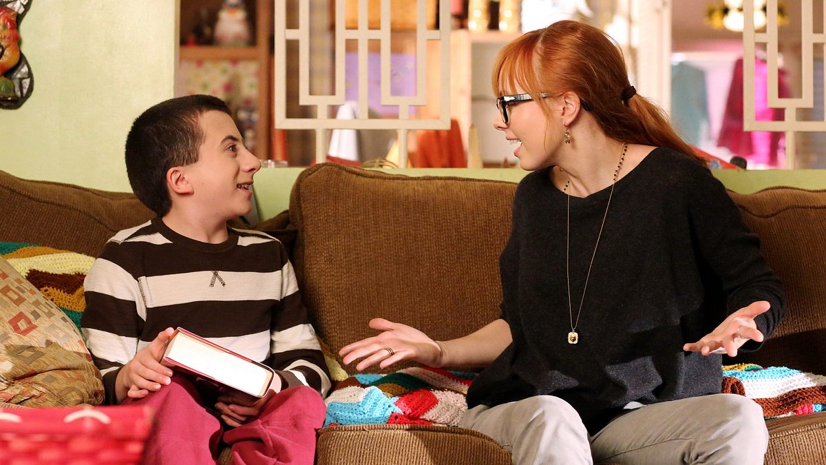 the middle