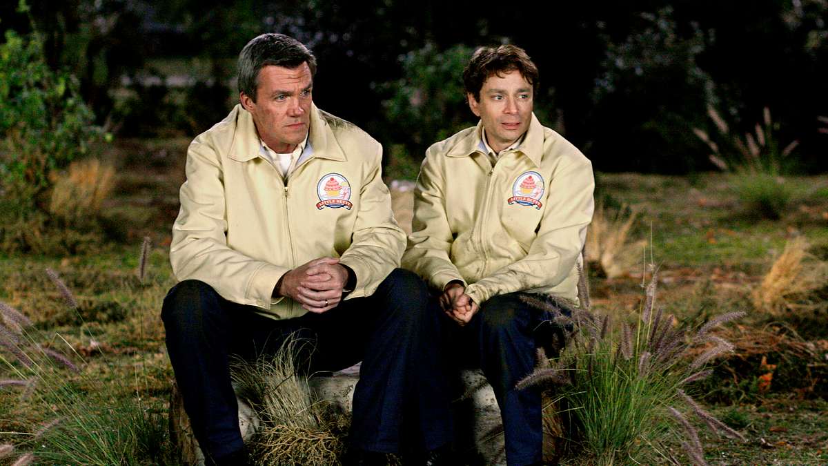 the middle
