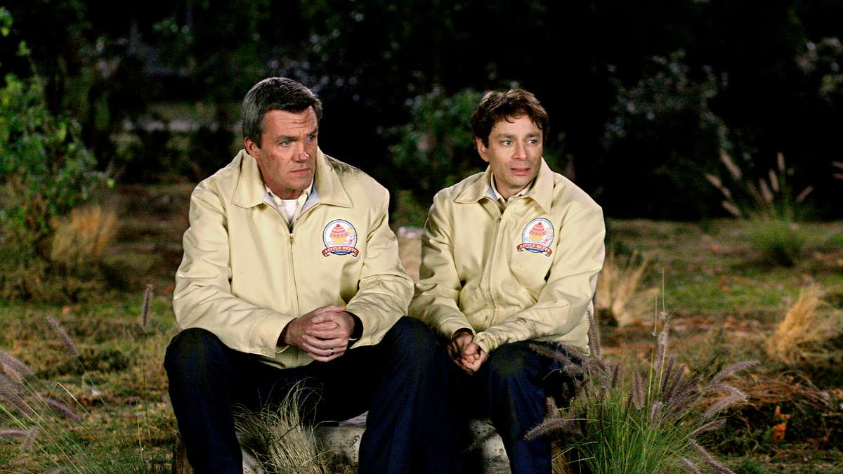 the middle