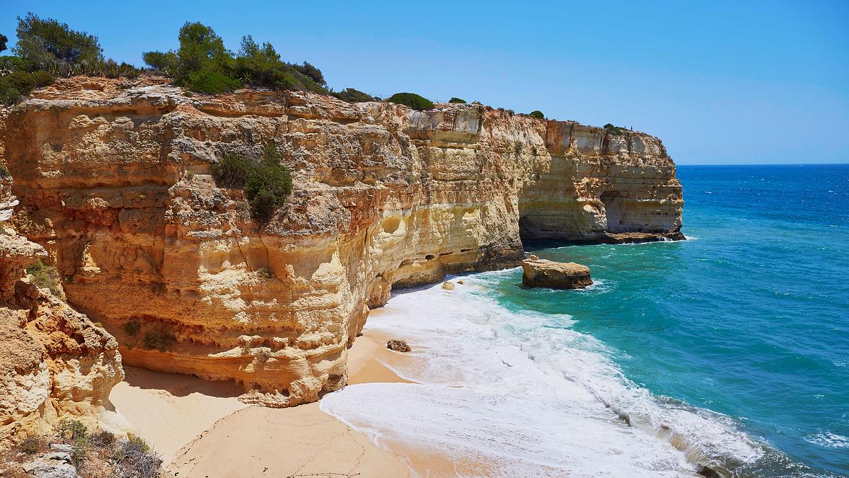 die algarve - schroffe klippen, sanfte lagunen