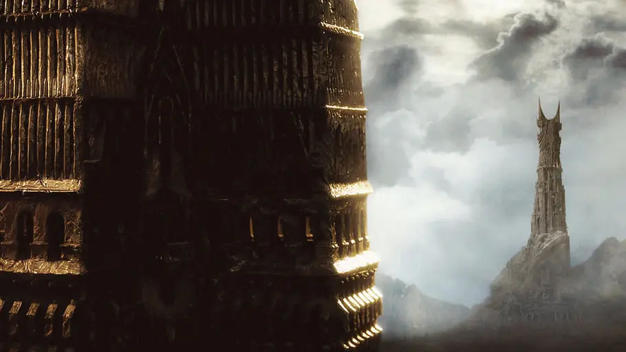 Das Poster zu „Die Zwei Türme“ lässt keine Fragen offen. Das Poster zu „Der Herr der Ringe: Die Zwei Türme“.