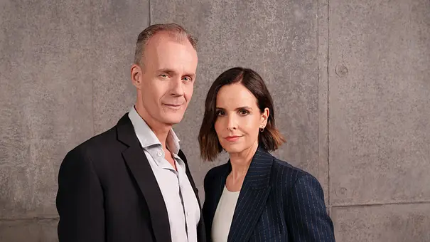 Maike Kühl (50) und Max Uthoff (58) - Foto: ZDF/Jens Hartmann Maike Kühl (50) und Max Uthoff (58) - Foto: ZDF/Jens Hartmann