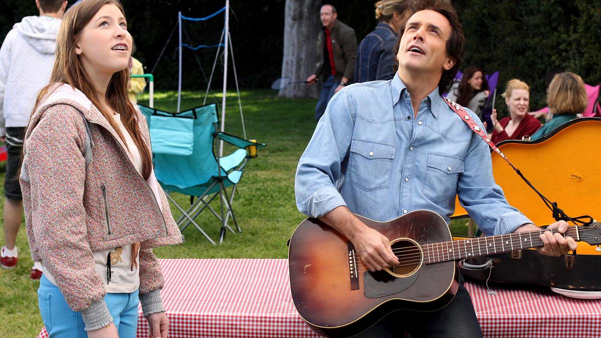 the middle