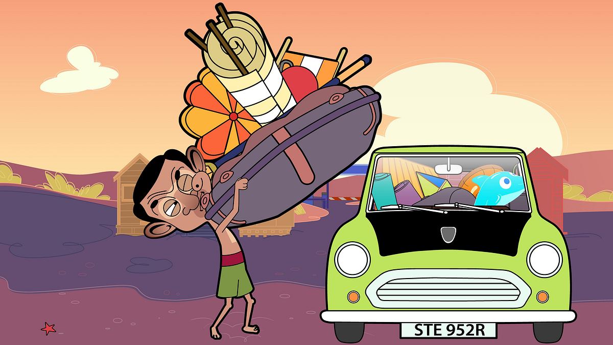mr. bean - die cartoon-serie