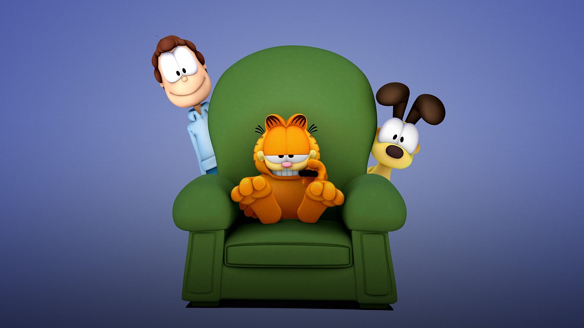 the garfield show