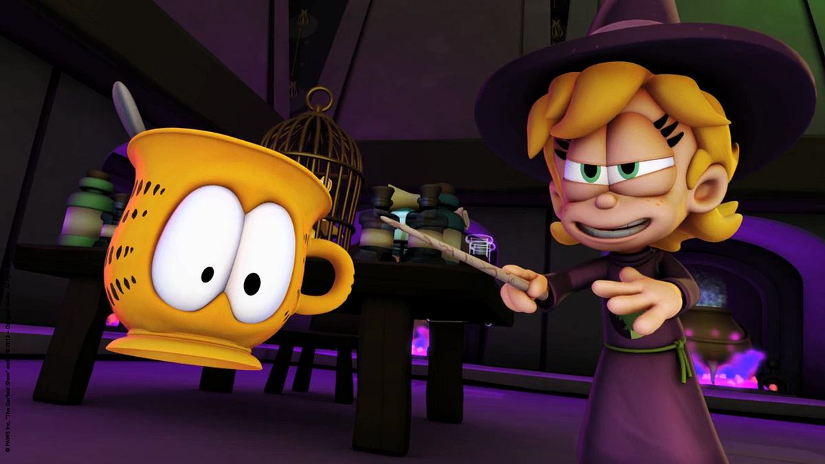 the garfield show