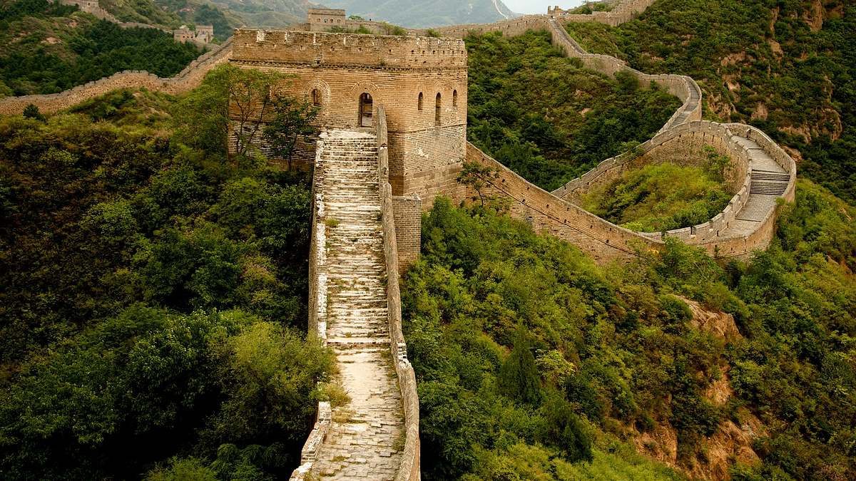 der welt größtes bauwerk: chinas große mauer