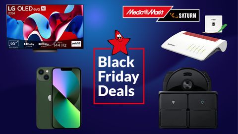 Black Week bei MediaMarkt startet jetzt: Hunderte TVs, Smartphones & Games mit Mega-Rabatt - Foto: TVmovie.de/PR