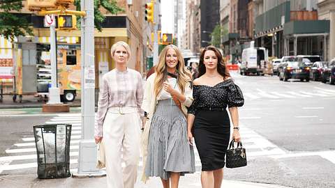 And Just Like That ... Darstellerinnen Sarah Jessica Parker, Kristin Davis und Cynthia Nixon - Foto: HBO