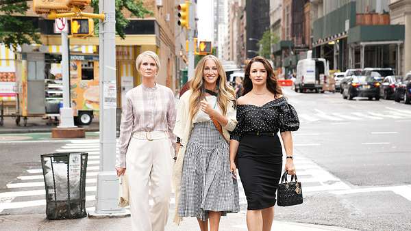 And Just Like That ... Darstellerinnen Sarah Jessica Parker, Kristin Davis und Cynthia Nixon - Foto: HBO