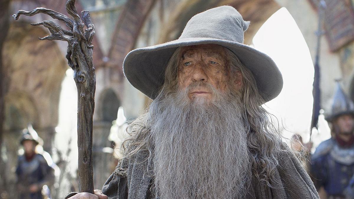 Ian McKellen als Gandalf aus Der Herr der Ringe