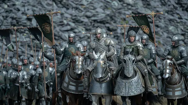 Die Armee der Hohenturms. - Foto: Theo Whiteman/HBO Die Armee der Hohenturms. - Foto: Theo Whiteman/HBO