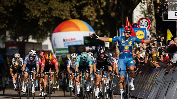 Fahrer bei der Deutschland Tour 2024 - Foto: deutschland-tour.com