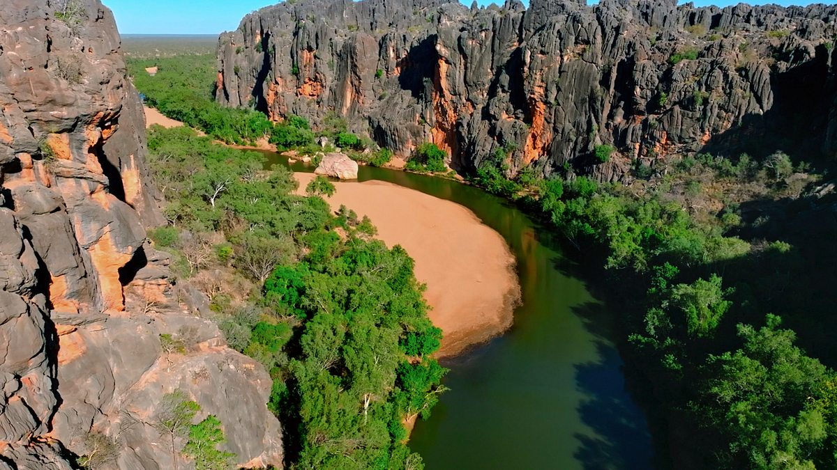 unter krokodilen - westaustraliens nationalpark mitchell river