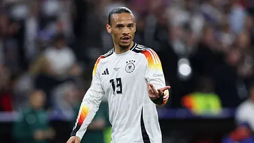 Leroy Sané im deutschen Trikot. - Foto: IMAGO / Shutterstock Leroy Sané im deutschen Trikot. - Foto: IMAGO / Shutterstock