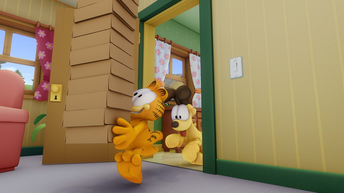 the garfield show