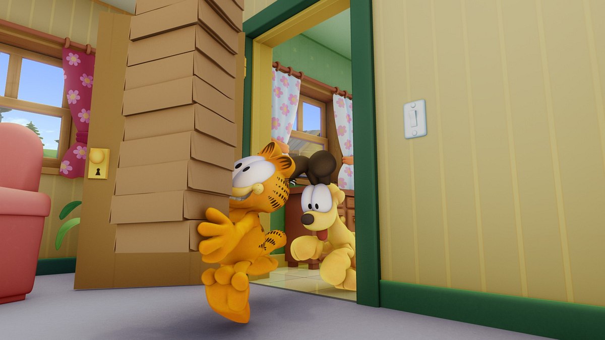the garfield show