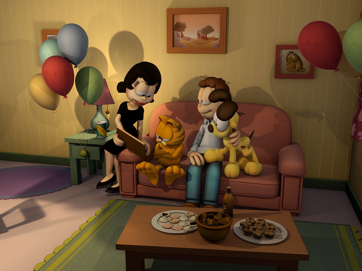 the garfield show