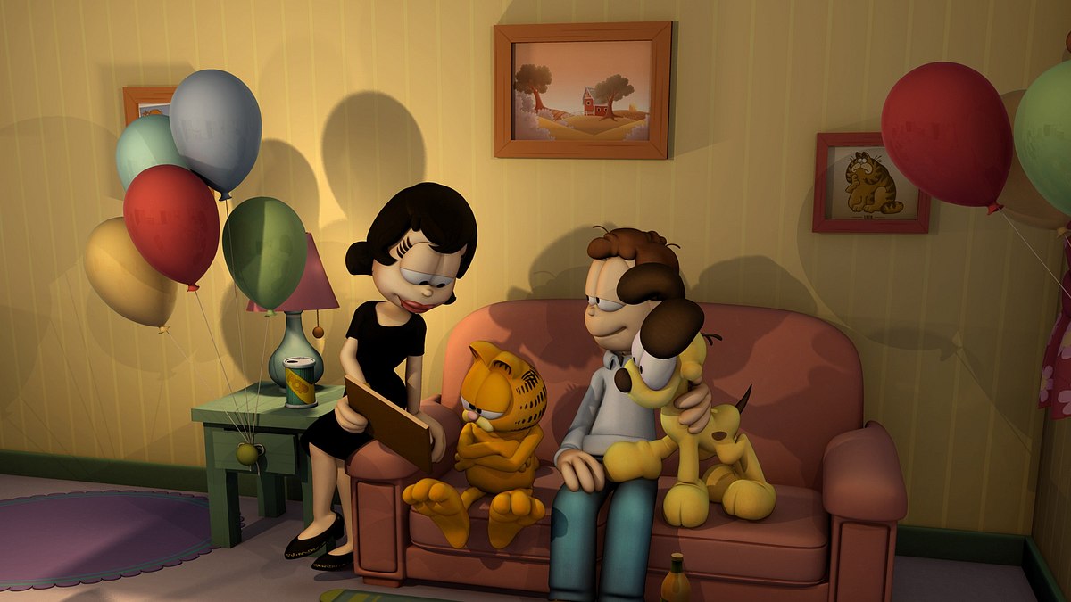 the garfield show