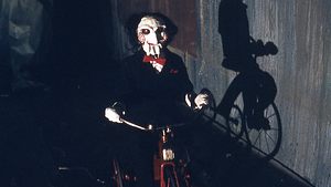 Der psychopathische Serienmörder Jigsaw aus den Saw-Filmen spielt mit seinen Opfern ganz böse Spielchen