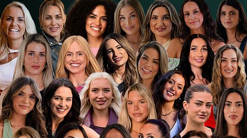 Collage der neuen „Die Bachelors“-Kandidatinnen 2025 - Foto: Instagram//bachelor.rtl/