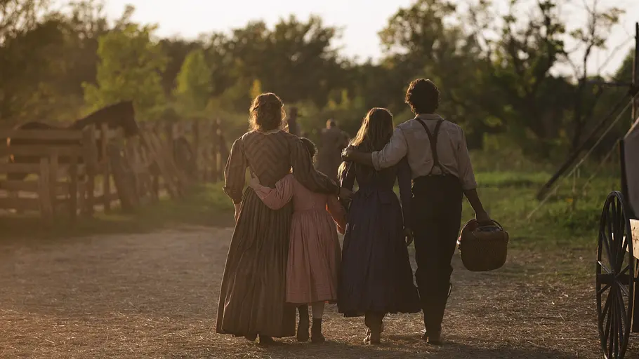 Die Ingalls' versuchen ihr Glück an einem neuen Ort. Die Ingalls' brechen in eine ungewisse Zukunft auf.