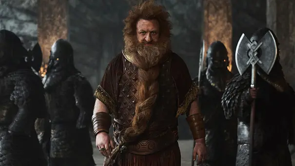 Die Ringe der Macht: Durin IV tritt seinem Vater entgegen - Foto: Amazon Prime Video
